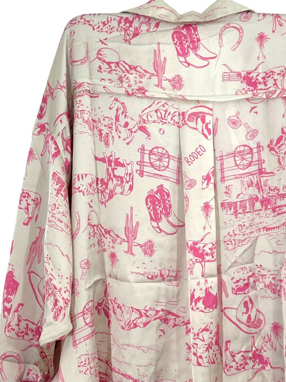 Intimately Free People Dreamy Days Western Rodeo Pajamas NWOT Large - Picture 6 of 6